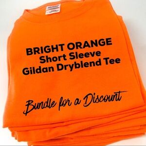 👕 Bright Orange Ultra Cotton T-shirt’s